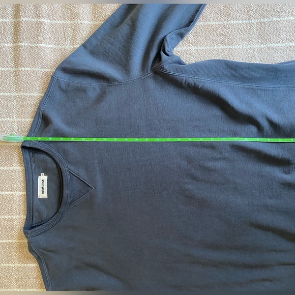 NWOT Taylor Stitch Gray Cotton Sweatshirt Size 46 - Picture 6 of 6